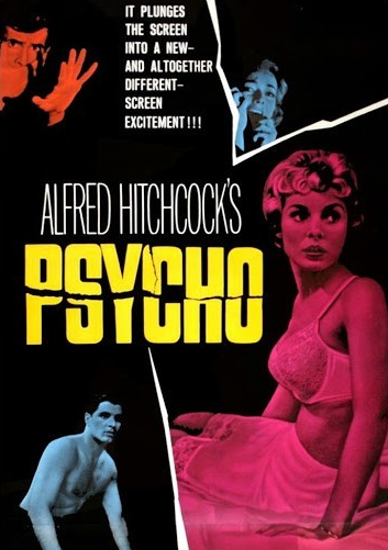 그림. 히치콕 감독의 1960년 작인 '싸이코(Psycho)'. 이 단어가 바로 프시케에서 유래하였습니다.